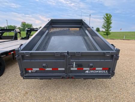 New 2027 Iron Bull 83 x 16 DWB Dump Trailer