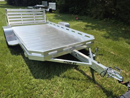 New 2027 Aluma 77x12 Utility , Bi-Fold Tailgate 7712H