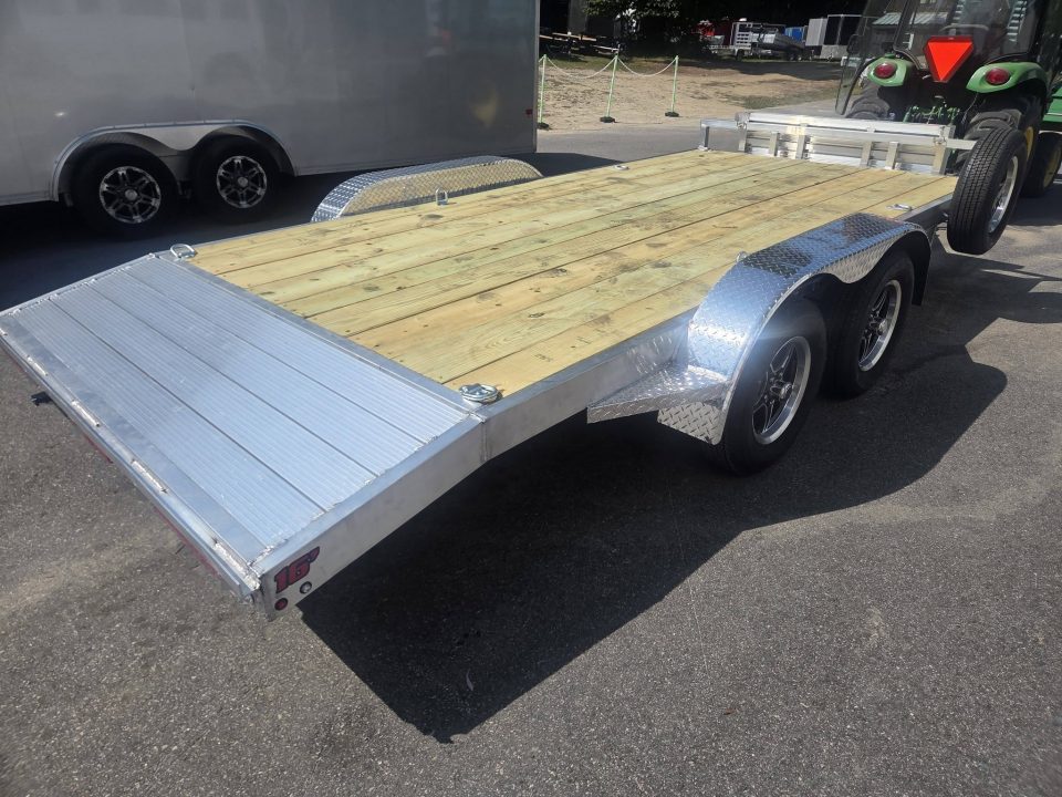 New 2027 Wolverine Trailers 7x16 open car hauler 7000lb gvwr utility trailer Utility Trailer