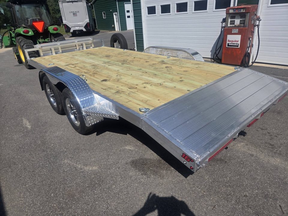 New 2027 Wolverine Trailers 7x16 open car hauler 7000lb gvwr utility trailer Utility Trailer