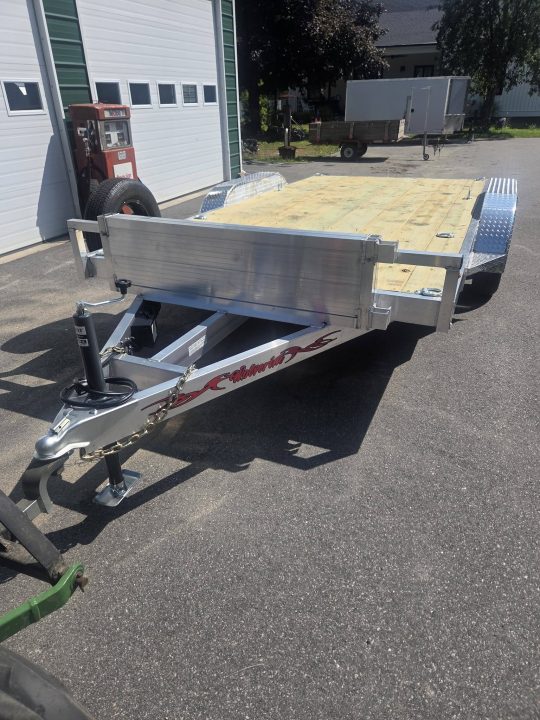New 2027 Wolverine Trailers 7x16 open car hauler 7000lb gvwr utility trailer Utility Trailer