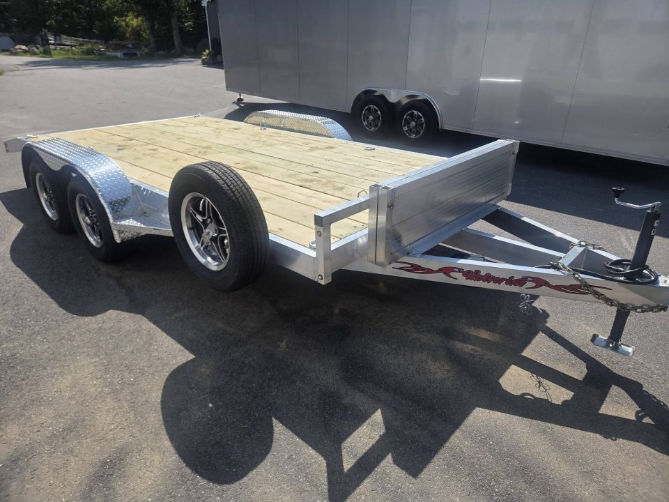 New 2027 Wolverine Trailers 7x16 open car hauler 7000lb gvwr utility trailer Utility Trailer