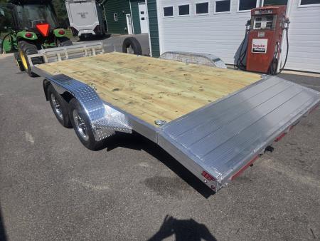 New 2027 Wolverine Trailers 7x16 open car hauler 7000lb gvwr utility trailer Utility Trailer