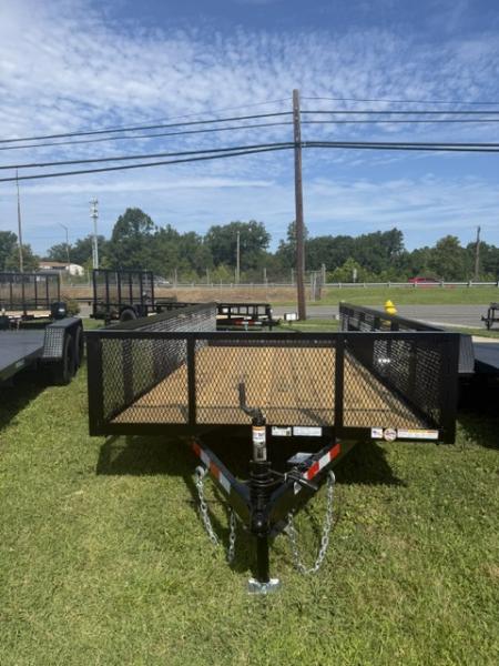 New 2026 TRIPLE CROWN TRAILERS 6' x 16' Tandem Axle Mesh Sides Utility Trailer