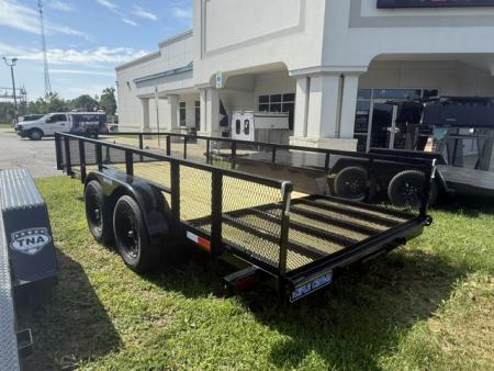 New 2026 TRIPLE CROWN TRAILERS 6' x 16' Tandem Axle Mesh Sides Utility Trailer