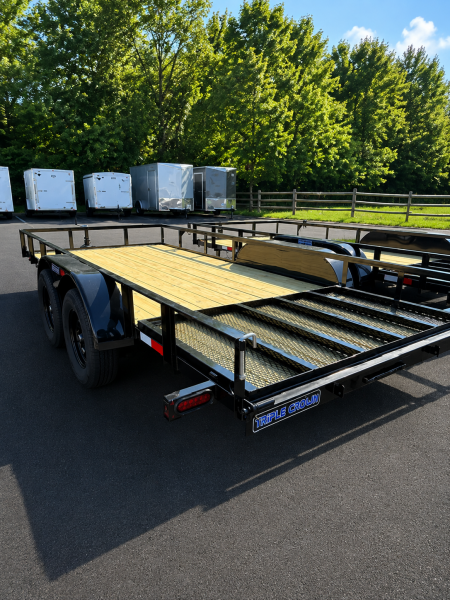 New 2026 TRIPLE CROWN TRAILERS 6' x 14' Utility Trailer