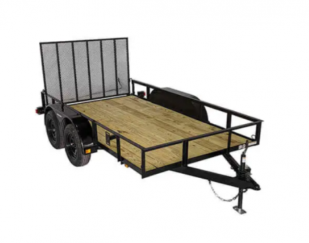 New 2026 TRIPLE CROWN TRAILERS 6' x 14' Utility Trailer