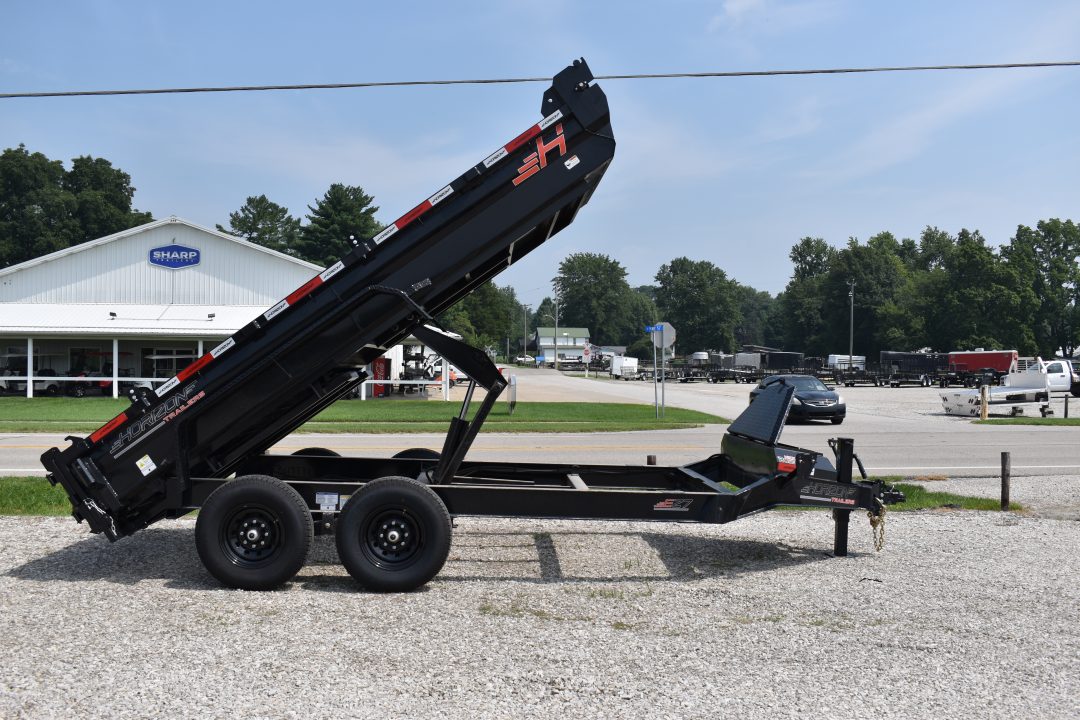 New 2026 Horizon Trailers EZ-714 Dump Trailer