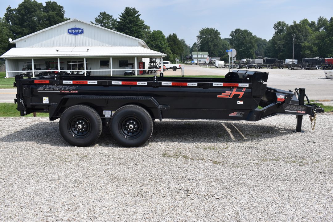 New 2026 Horizon Trailers EZ-714 Dump Trailer