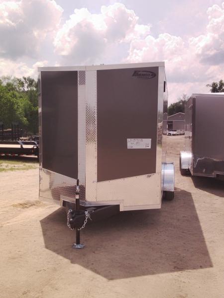 New 2027 Formula Trailers 7x14 CHARCOAL 7K Cargo / Enclosed Trailer