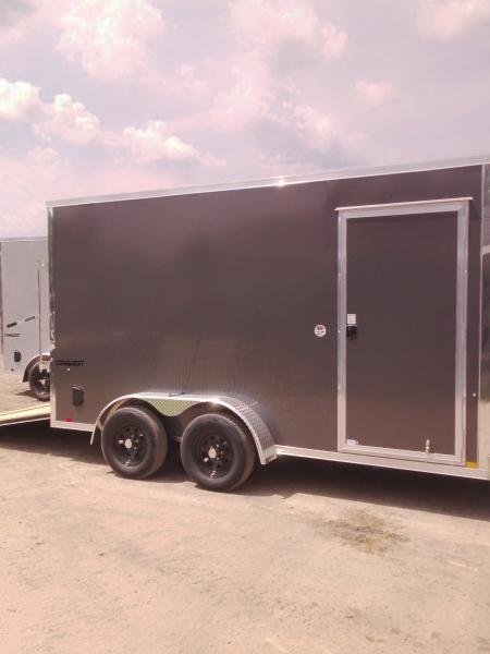 New 2027 Formula Trailers 7x14 CHARCOAL 7K Cargo / Enclosed Trailer