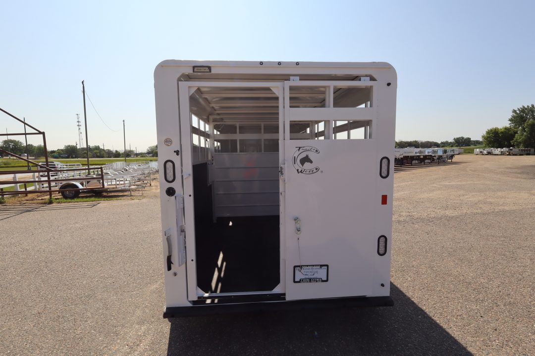New 2027 Trails West Adventure II Stock Horse Trailer