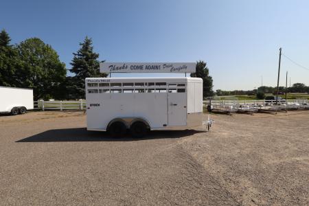 New 2027 Trails West Adventure II Stock Horse Trailer
