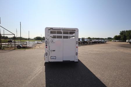 New 2027 Trails West Adventure II Stock Horse Trailer