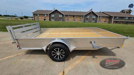New 2027 H&H Trailers 76x12 Aluminum Solid Side Utility Trailer
