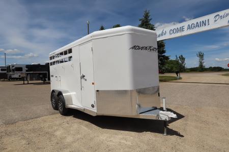 New 2027 Trails West Adventure II Stock /Combo Horse Trailer