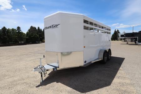 New 2027 Trails West Adventure II Stock /Combo Horse Trailer