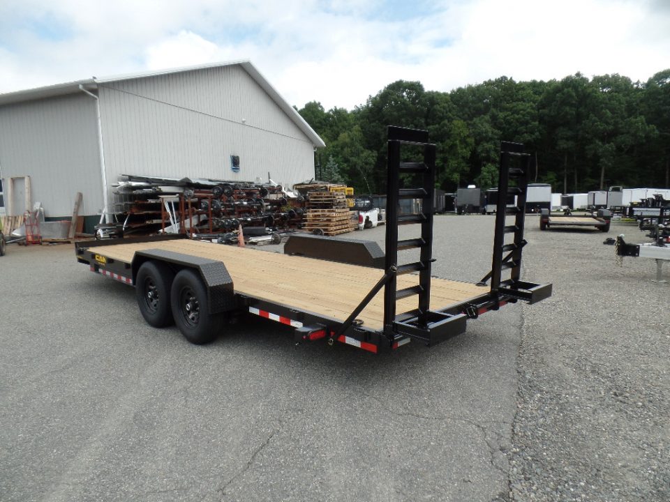 New 2026 Cam Superline 81" Wide by 22 ft. long Equipment Trailer, 15,400 lb. GVWR Equipment Trailer