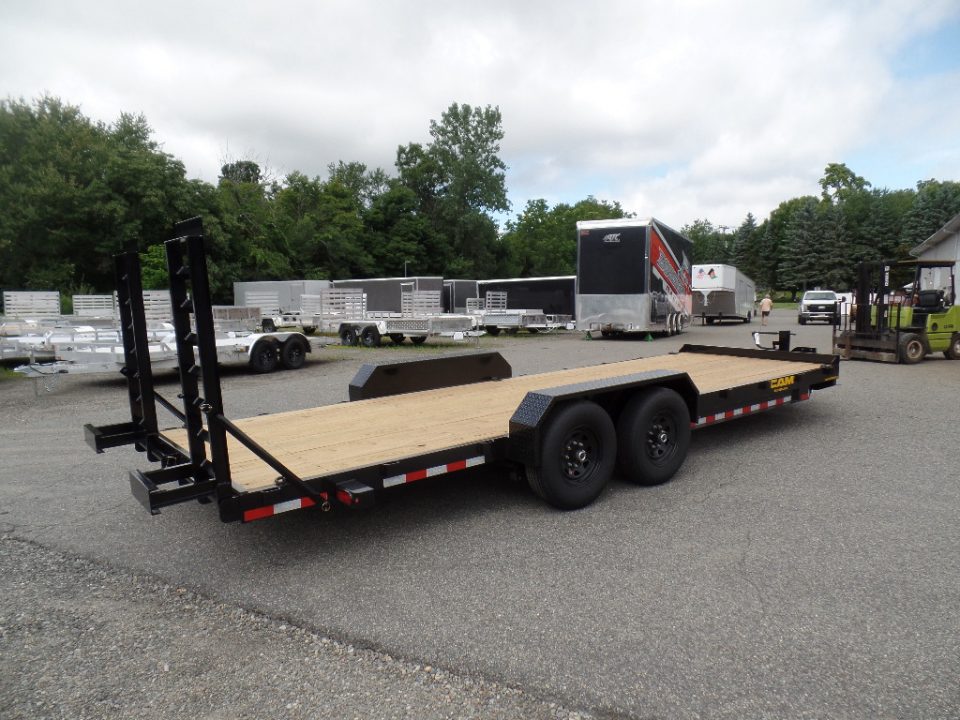 New 2026 Cam Superline 81" Wide by 22 ft. long Equipment Trailer, 15,400 lb. GVWR Equipment Trailer