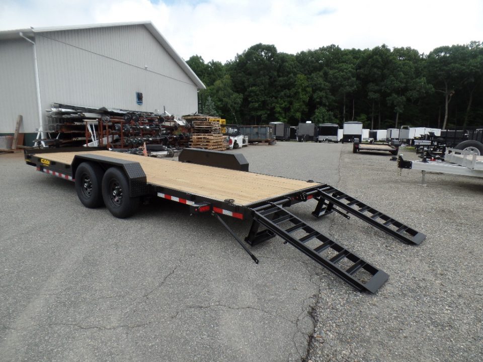 New 2026 Cam Superline 81" Wide by 22 ft. long Equipment Trailer, 15,400 lb. GVWR Equipment Trailer