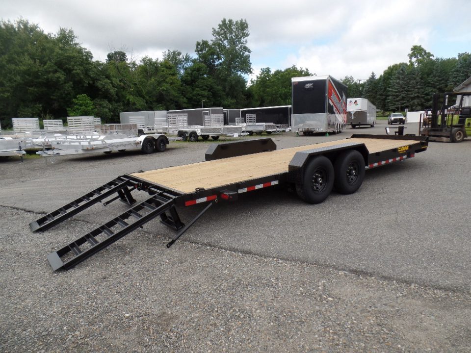 New 2026 Cam Superline 81" Wide by 22 ft. long Equipment Trailer, 15,400 lb. GVWR Equipment Trailer