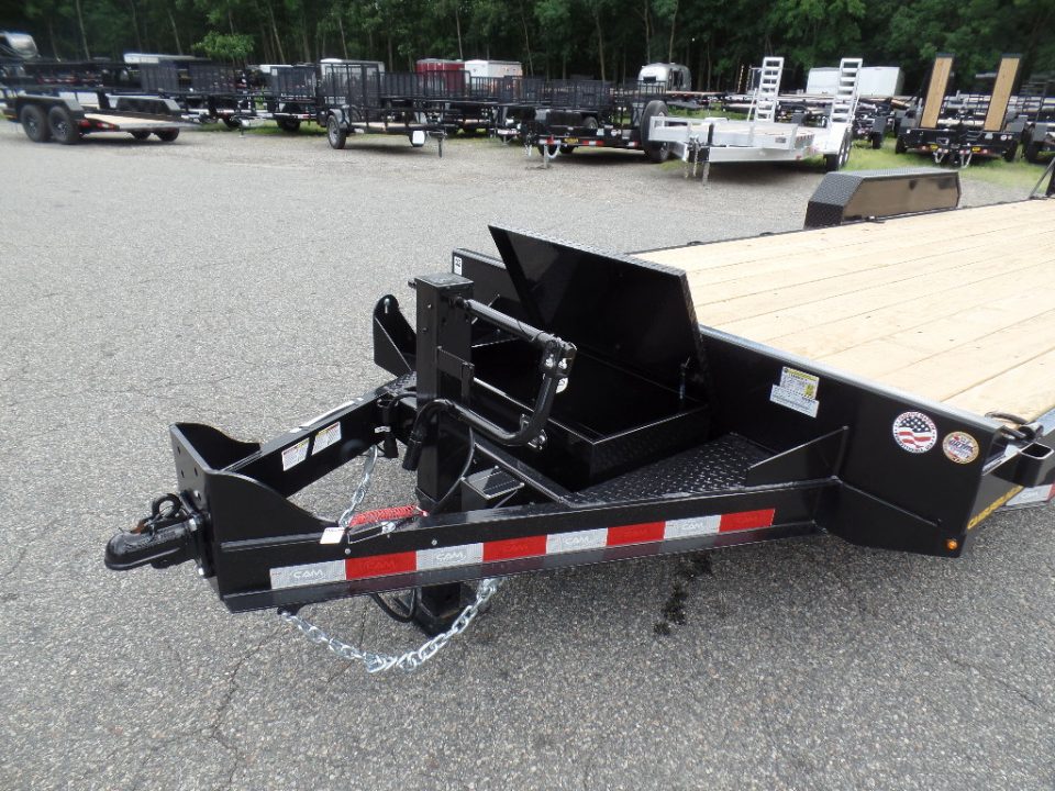 New 2026 Cam Superline 81" Wide by 22 ft. long Equipment Trailer, 15,400 lb. GVWR Equipment Trailer