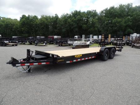 New 2026 Cam Superline 81" Wide by 22 ft. long Equipment Trailer, 15,400 lb. GVWR Equipment Trailer