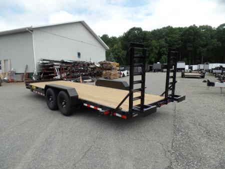 New 2026 Cam Superline 81" Wide by 22 ft. long Equipment Trailer, 15,400 lb. GVWR Equipment Trailer