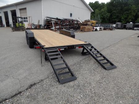 New 2026 Cam Superline 81" Wide by 22 ft. long Equipment Trailer, 15,400 lb. GVWR Equipment Trailer