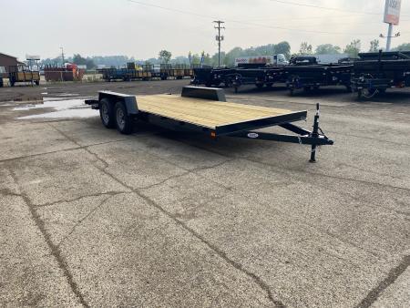 New 2027 AMO 82x18 TA2 Flat Deck 7k Car Hauler