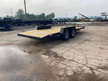 New 2027 AMO 82x18 TA2 Flat Deck 7k Car Hauler