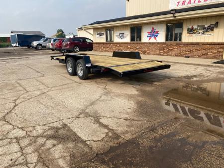 New 2027 AMO 82x18 TA2 Flat Deck 7k Car Hauler