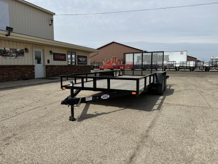 New 2027 AMO 82x16 Woodside 7k Utility Trailer