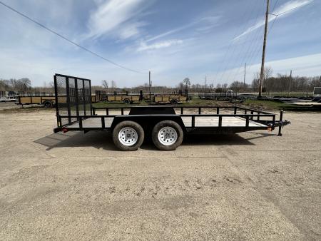 New 2027 AMO 82x16 Woodside 7k Utility Trailer
