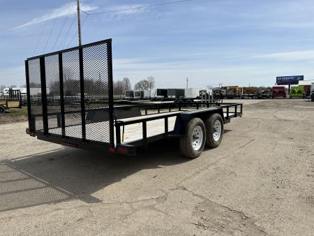 New 2027 AMO 82x16 Woodside 7k Utility Trailer