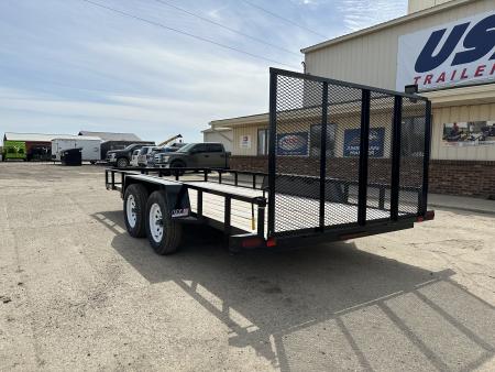 New 2027 AMO 82x16 Woodside 7k Utility Trailer