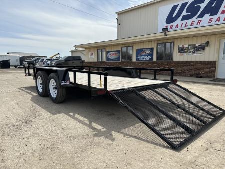 New 2027 AMO 82x16 Woodside 7k Utility Trailer