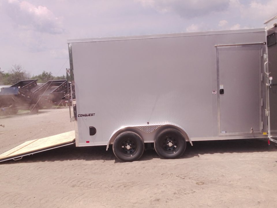 New 2027 Formula Trailers 7x14 SILVER 7K Cargo / Enclosed Trailer