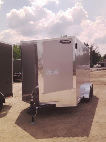 New 2027 Formula Trailers 7x14 SILVER 7K Cargo / Enclosed Trailer