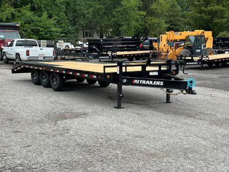 New 2027 PJ Trailers 102  x 24' - 8  I-Beam Triple Axle Deckover (F8) 21K GVWR Trailer