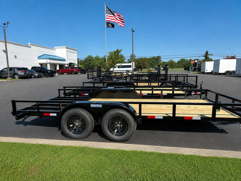 New 2026 TRIPLE CROWN TRAILERS 6' x 14' Open Sides Utility Trailer