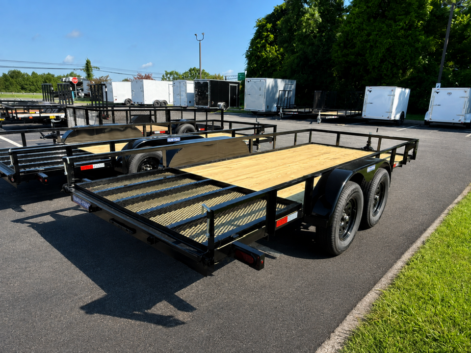 New 2026 TRIPLE CROWN TRAILERS 6' x 14' Open Sides Utility Trailer