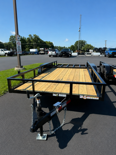 New 2026 TRIPLE CROWN TRAILERS 6' x 14' Open Sides Utility Trailer