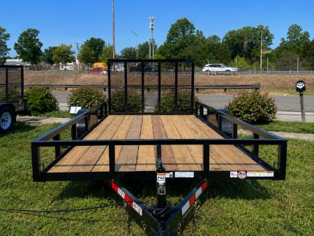 New 2026 TRIPLE CROWN TRAILERS 6' x 14' Utility Trailer