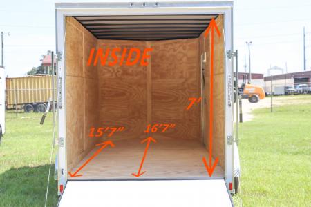 New 2026 7X16 Anvil Cargo Trailer