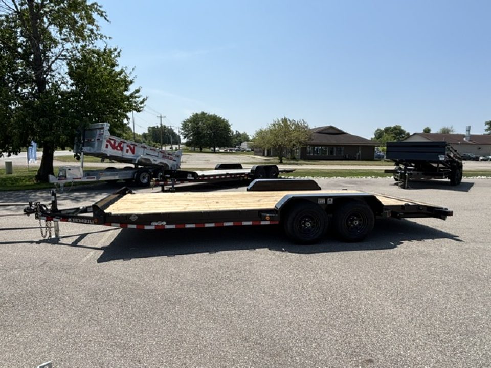 New 2027 Iron Bull 7x20 10K Equipment Trailer