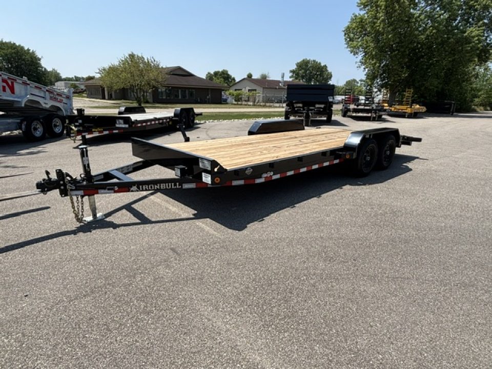 New 2027 Iron Bull 7x20 10K Equipment Trailer