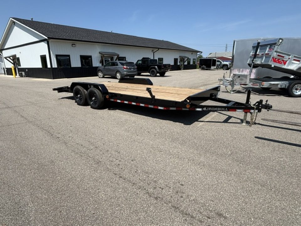 New 2027 Iron Bull 7x20 10K Equipment Trailer