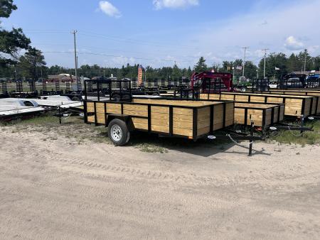 New 2027 AMO 76x12 Woodside 3K Utility Trailer
