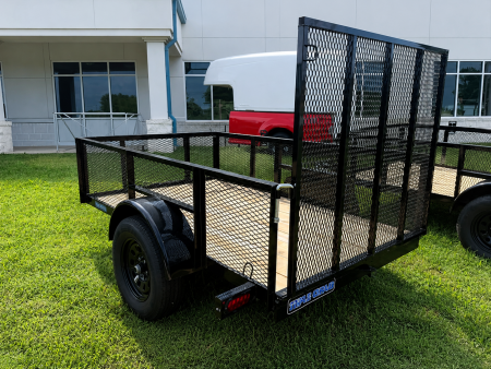 New 2026 TRIPLE CROWN TRAILERS 5' x 8' Single Axle Mesh Sides Utility Trailer